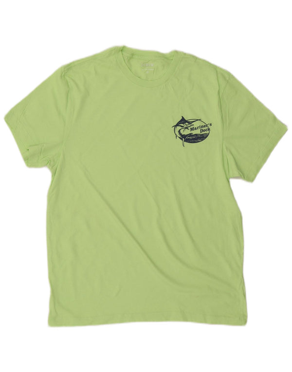 T-shirt męski J. CREW, średni zielony