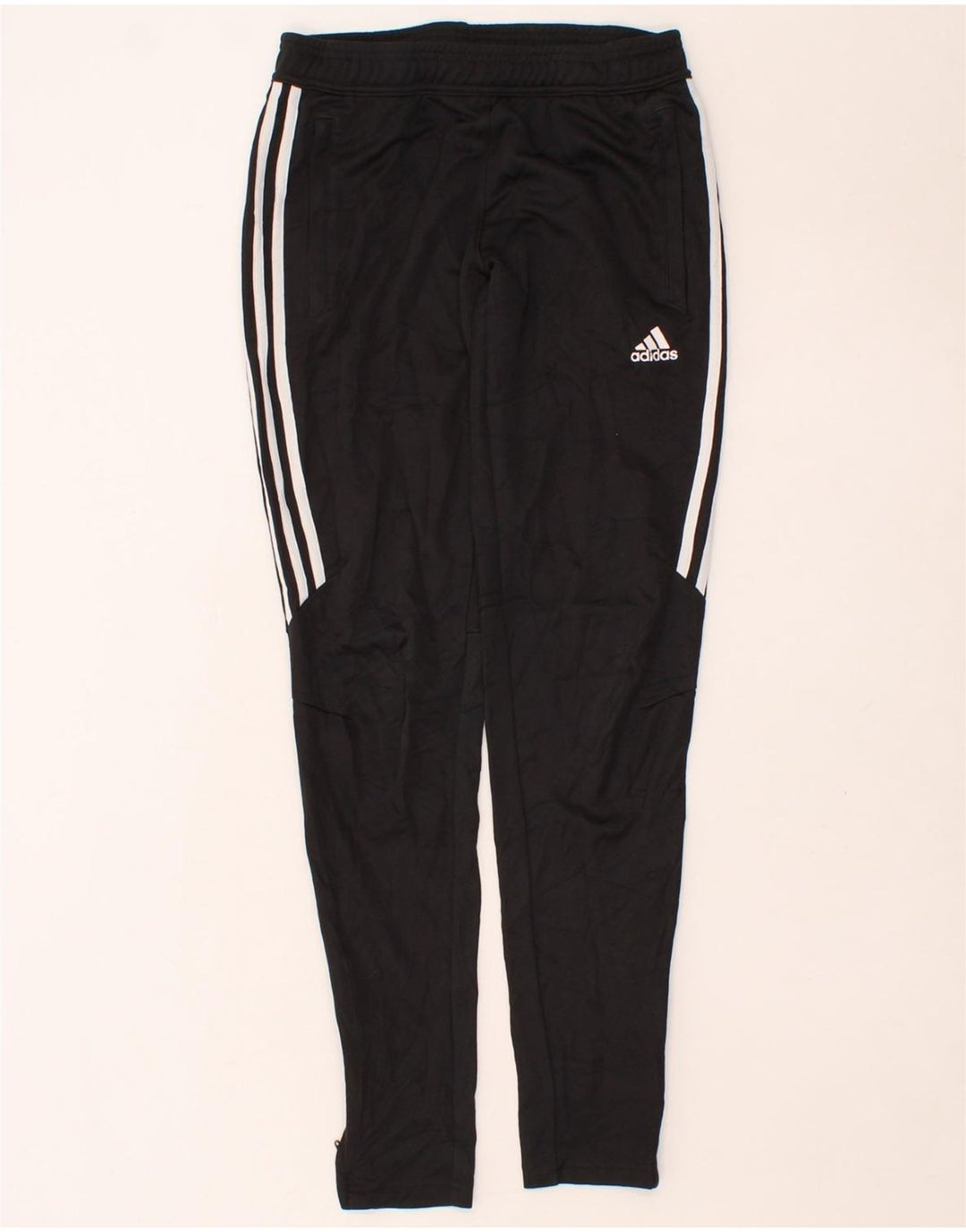 ADIDAS Womens Climacool Tracksuit Trousers UK 8 Small Black Polyester Vintage Adidas and Second-Hand Adidas from Messina Hembry 