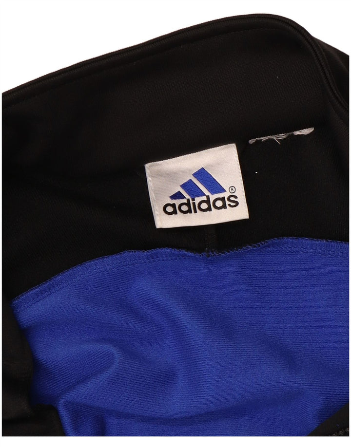 Adidas Męska bluza dresowa XL z niebieskim blokiem kolorów