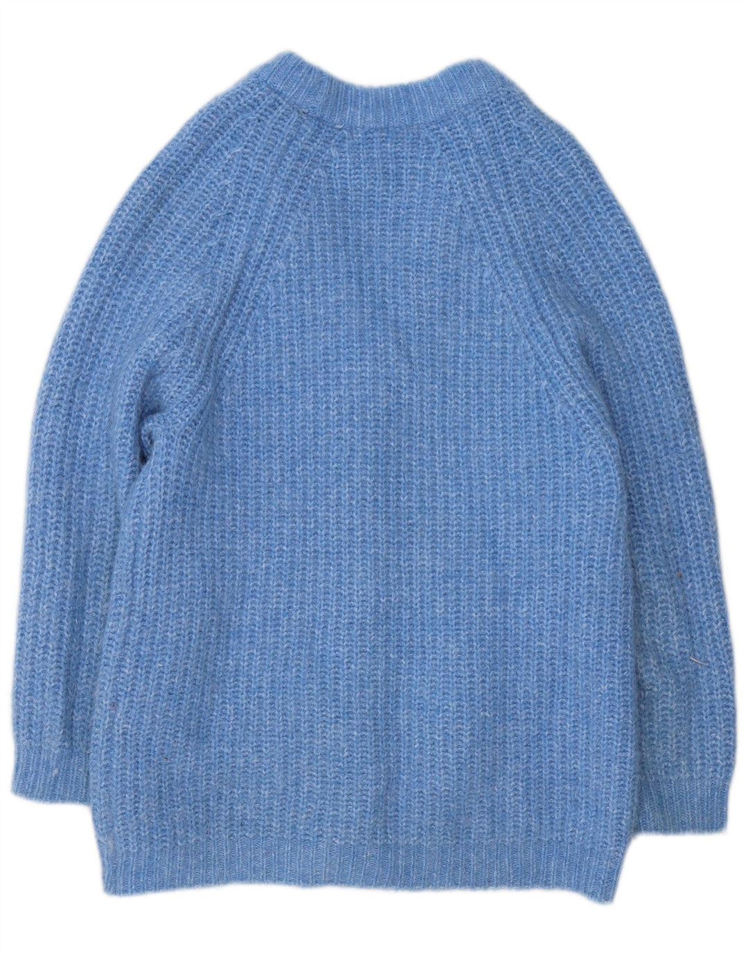 Sweter damski Zara Cardigan UK 10, mały, niebieski, nakrapiany poliester