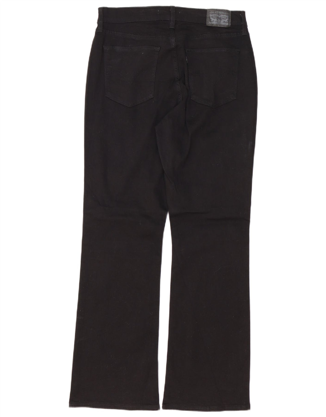 Klasyczne jeansy damskie LEVI'S Bootcut US 8 Medium W30 L29 Czarna bawełna