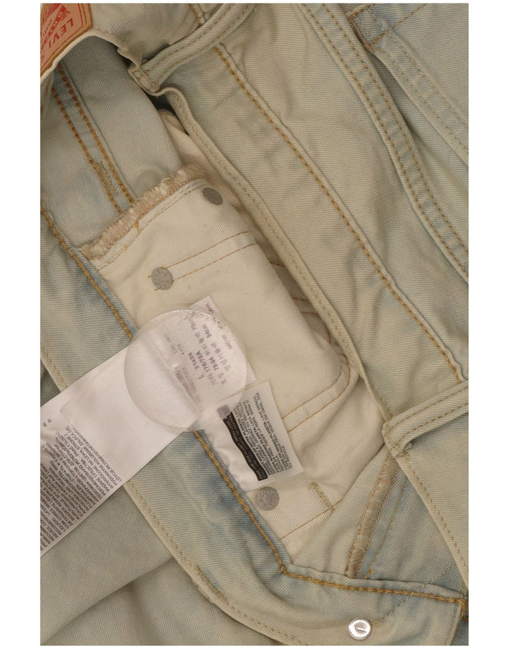 Damskie jeansy Levi's 510 Skinny W31 L34 Niebieskie bawełniane