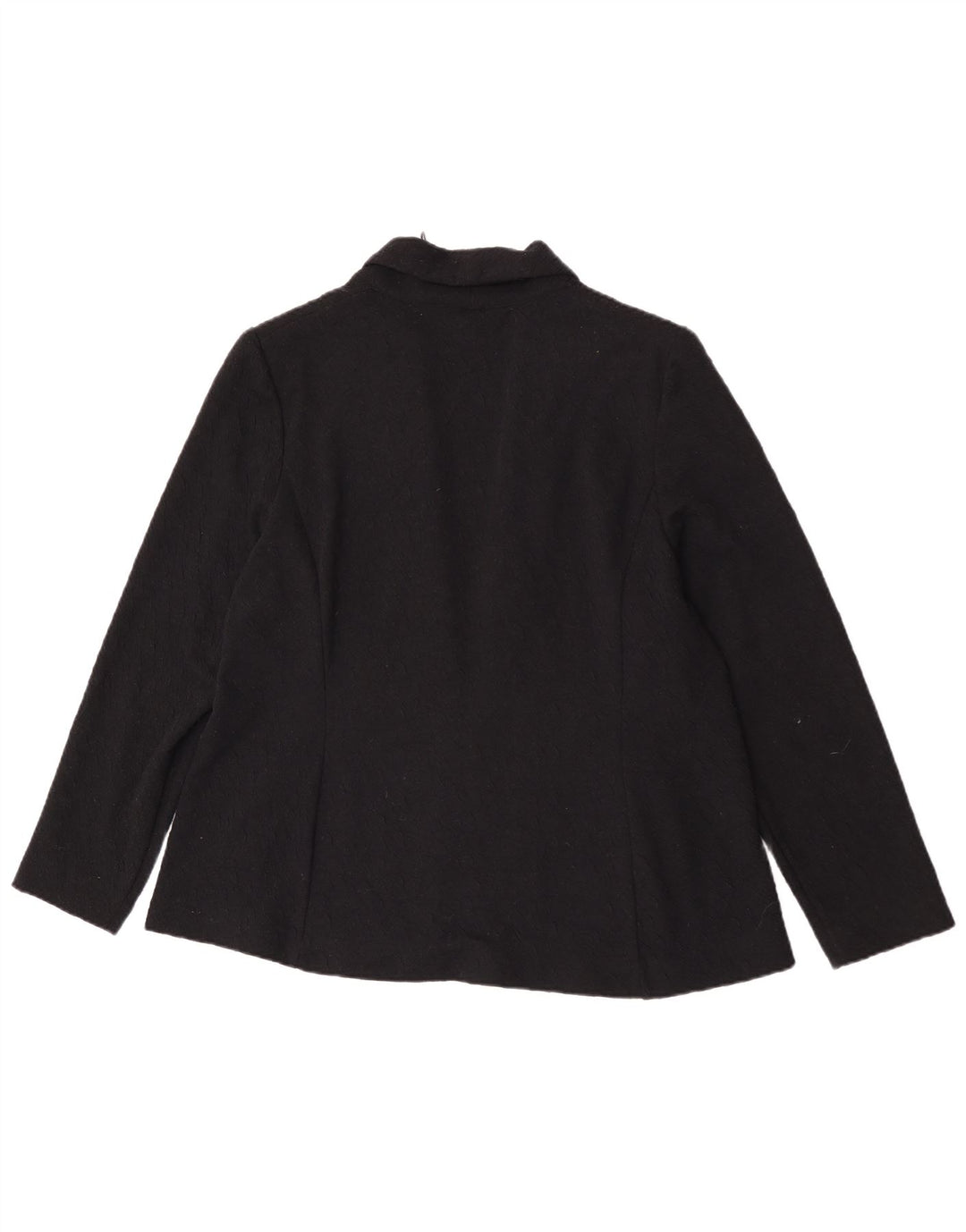 Marks & Spencer Damska otwarta marynarka UK 20 2XL Czarny poliester