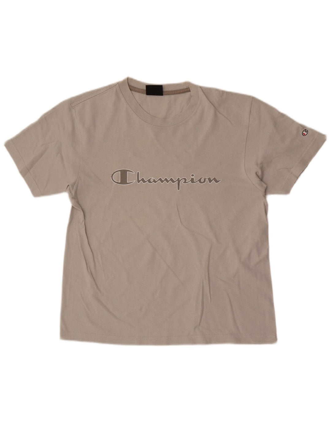 Męski T-shirt Champion z grafiką, mały, szary