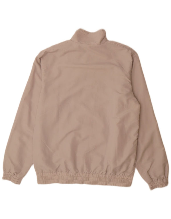 Kappa Mens Bomber Jacket UK 42 XL Beige Polyester