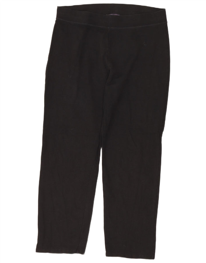 Legginsy damskie Marks & Spencer UK 14, duże, czarne, bawełniane