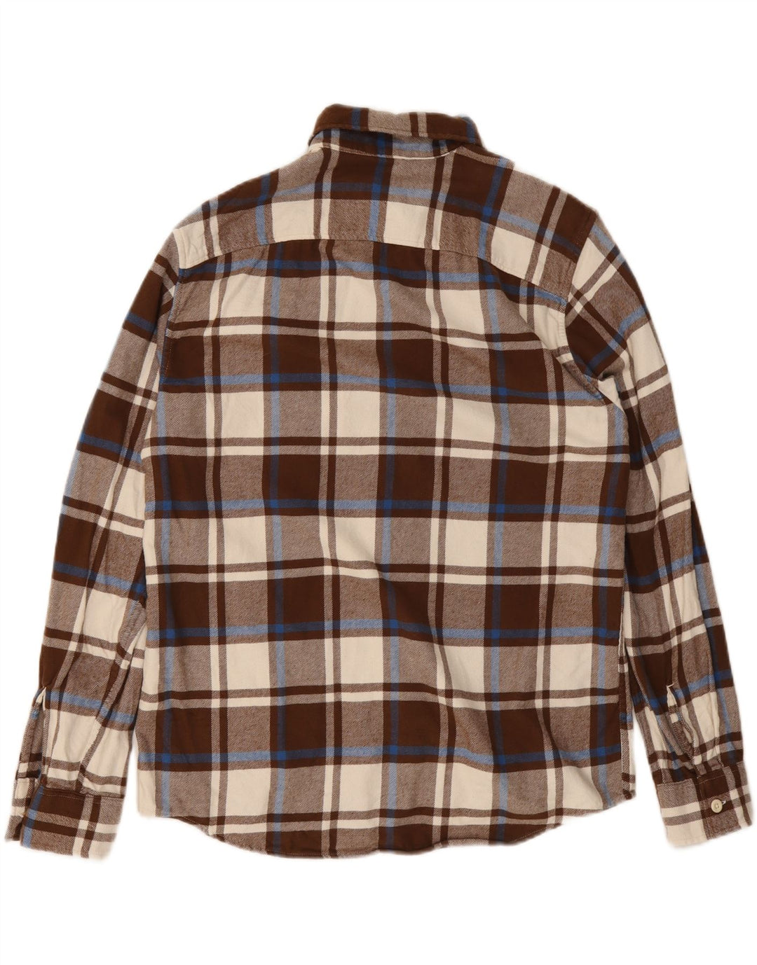 Koszula flanelowa męska American Eagle, bawełniana w brązową kratkę