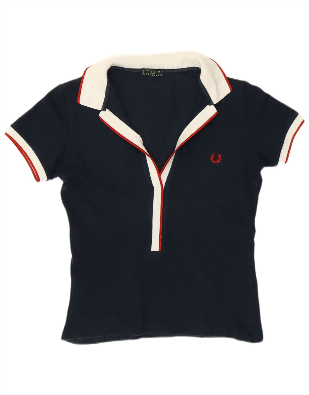 Damska koszulka polo FRED PERRY UK 12, średni granat