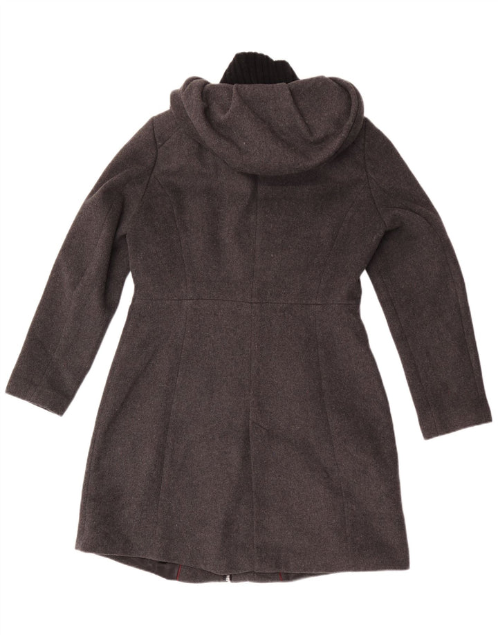 Damski płaszcz z kapturem Zara UK 18 XL, szary