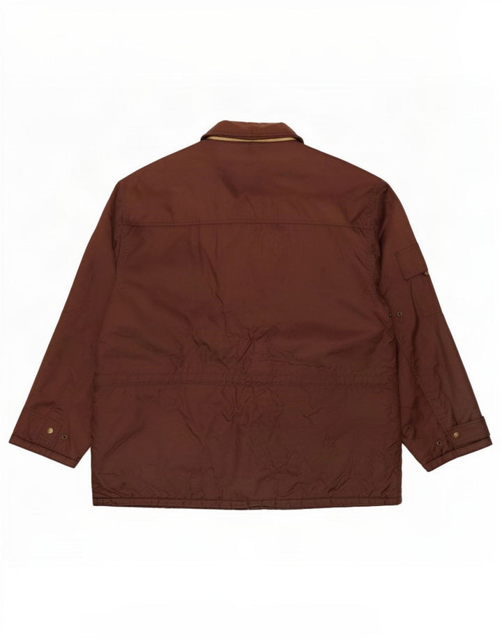 Męska ocieplana kurtka Lee UK 42 XL, brązowy nylon