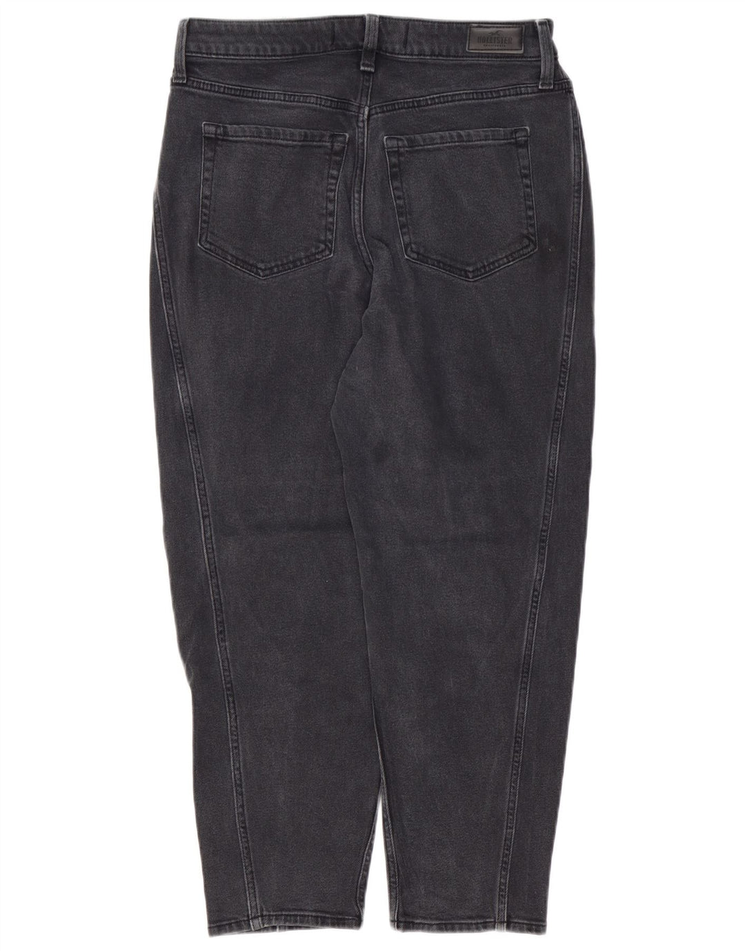 HOLLISTER Damskie jeansy Mom Jean z wysokim stanem, zwężane US 9 Medium W29 L24 szare