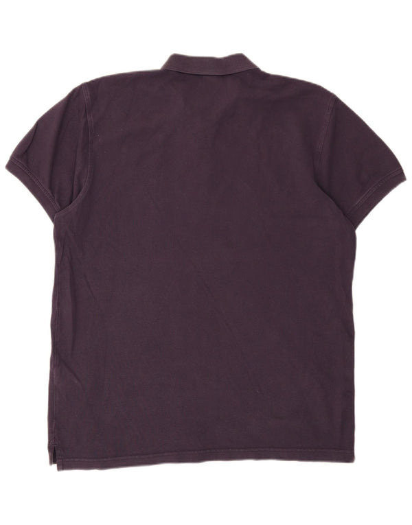 Męska koszulka polo Levi's o standardowym kroju, duża, fioletowa, bawełniana