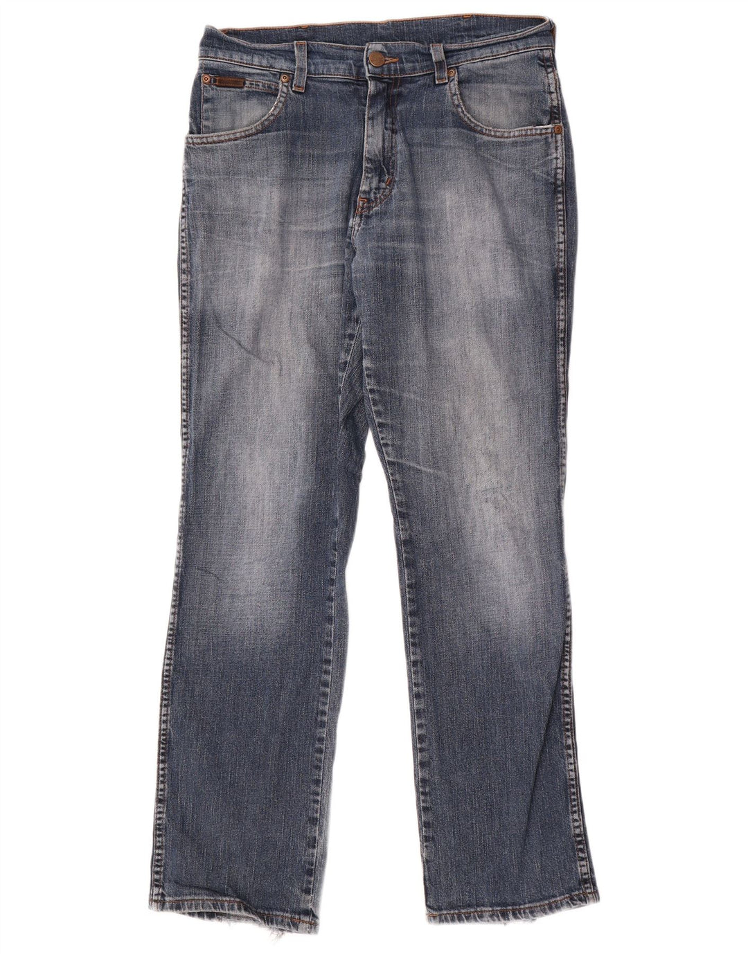 Męskie jeansy Wrangler Texas Stretch Straight W31 L30 Niebieskie bawełniane
