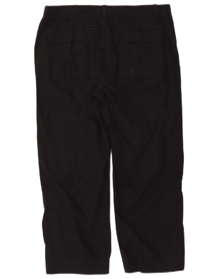 Spodnie Eddie Bauer Damskie Vashon Fit Capri US 8 Medium W30 L22 Czarne