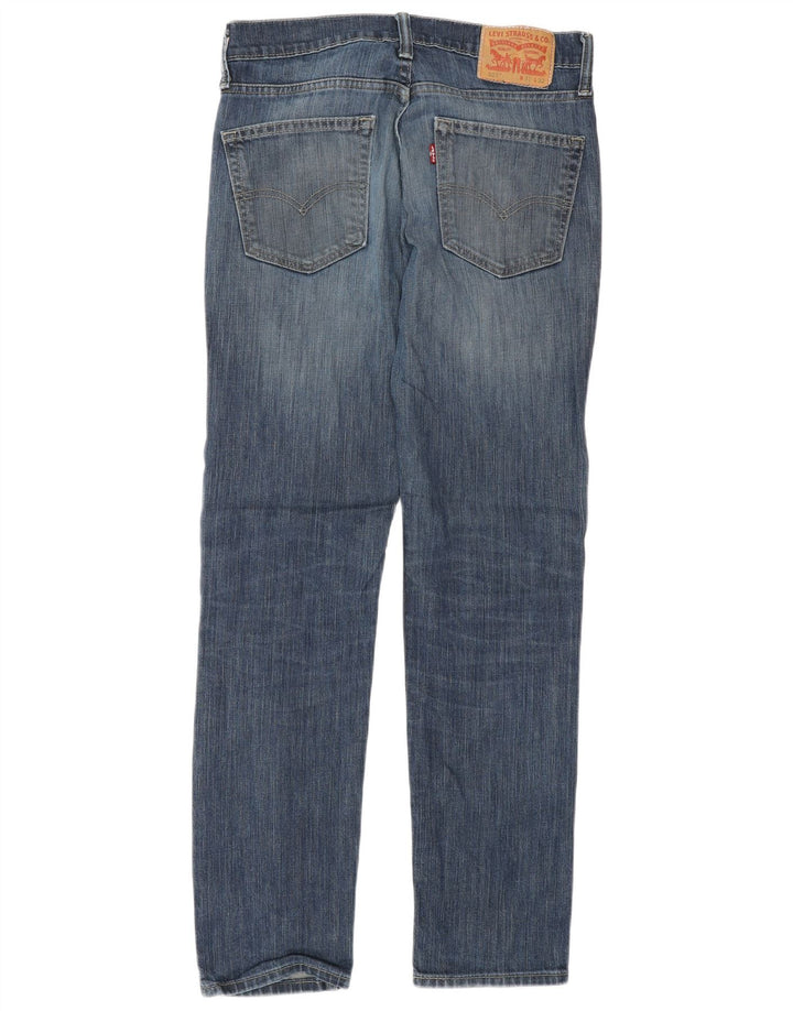 Męskie jeansy Levi's 511 Slim W31 L32 Niebieskie bawełniane
