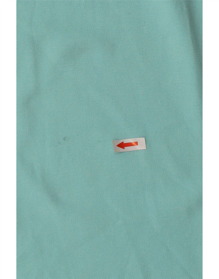 Kappa Womens Polo Shirt UK 14 Large Turquoise