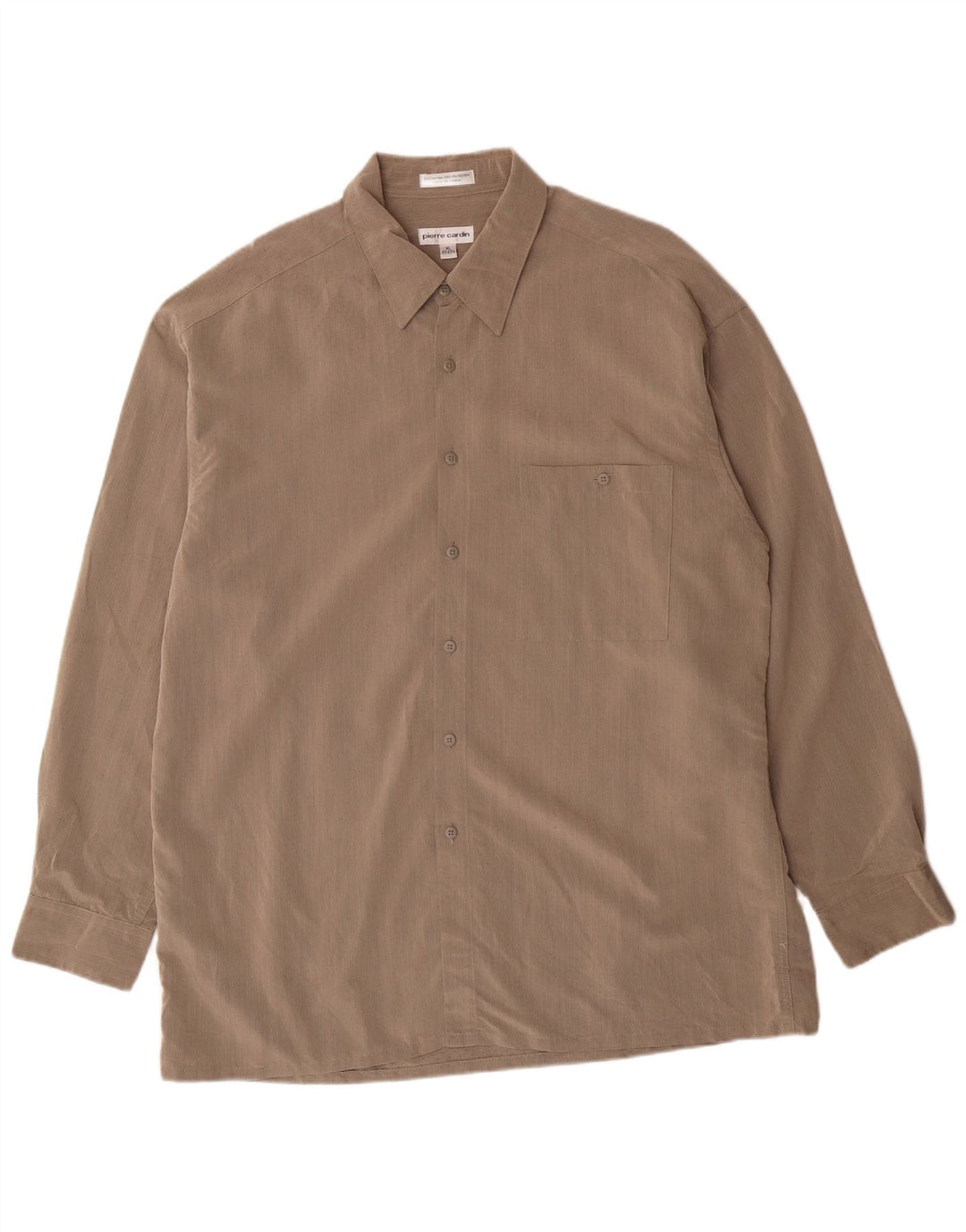 Koszula męska Pierre Cardin, rozmiar 17 17 1/2 XL, szary jedwab w cętki