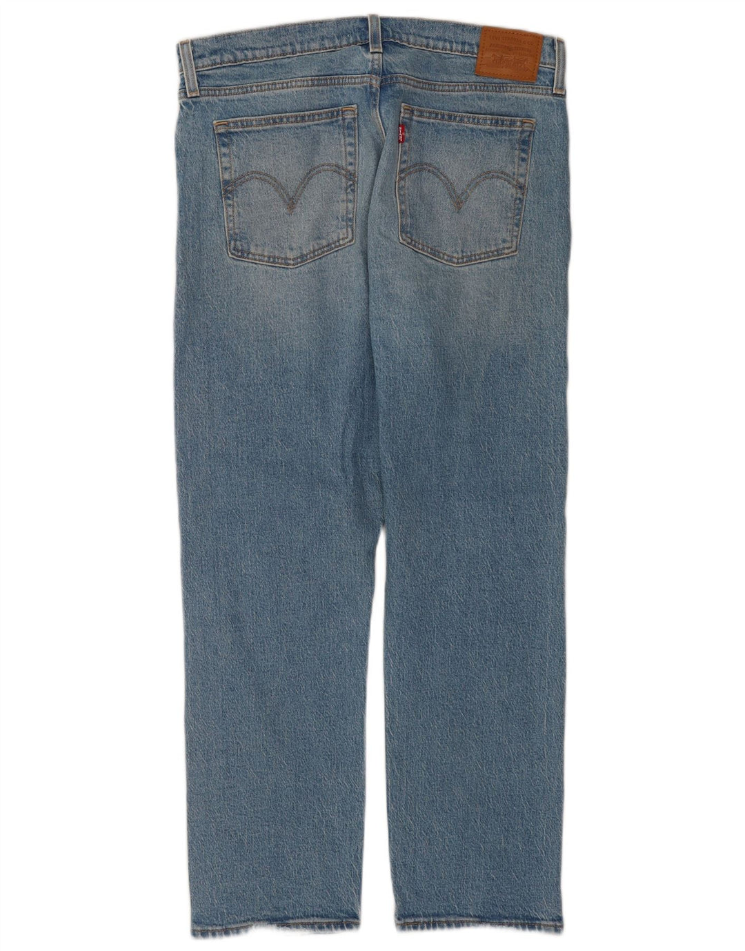 Damskie jeansy Levi's Wedgie Straight W31 L28 Niebieskie bawełniane