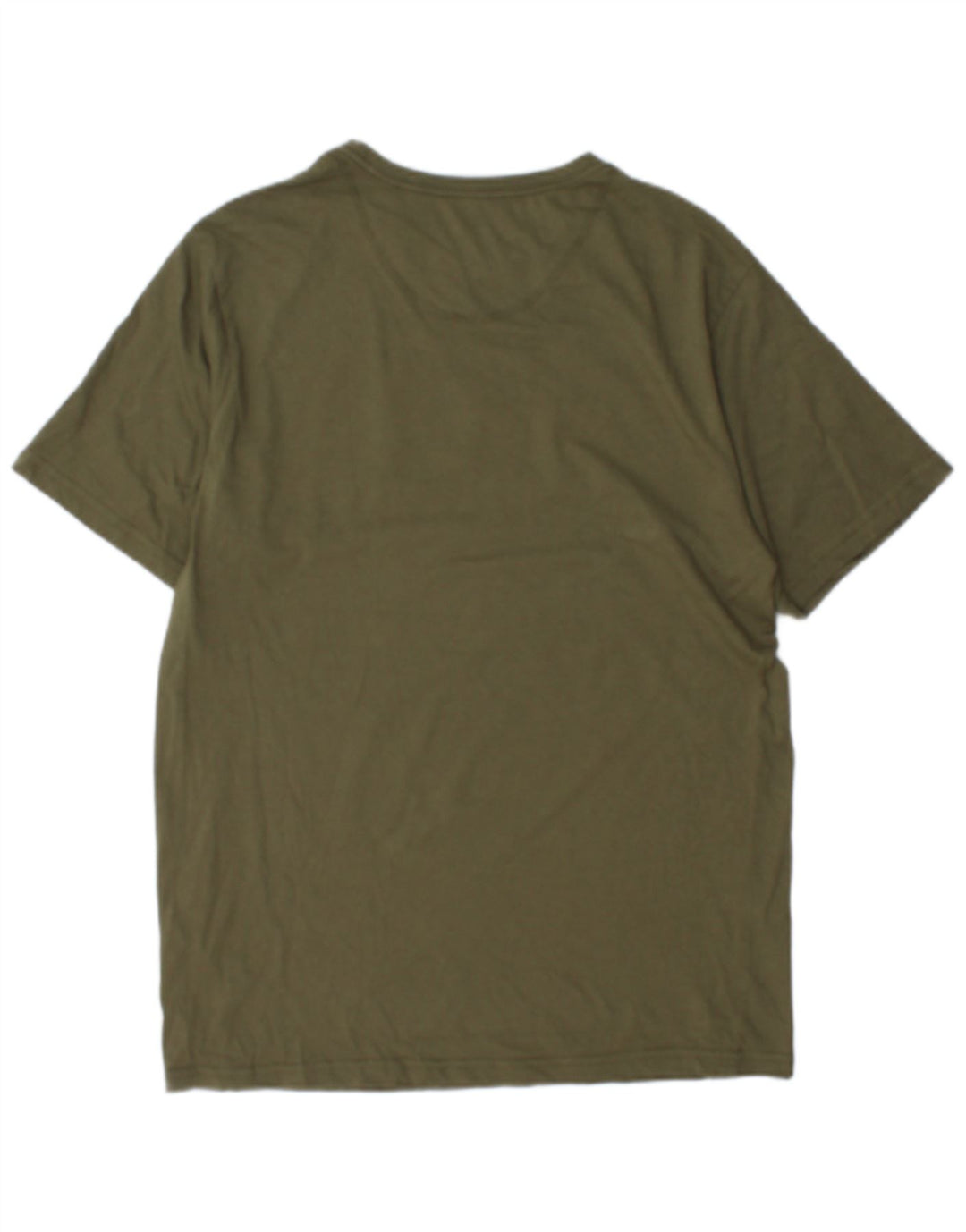 Męski T-shirt z grafiką Ellesse, duży, bawełniany khaki