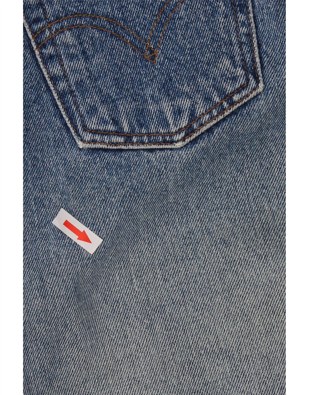 Damska spódnica dżinsowa LEVI'S W26 Mała niebieska bawełniana