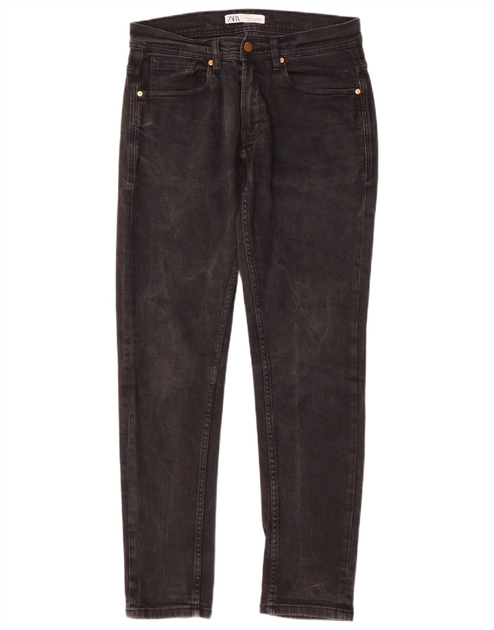 Męskie jeansy slim fit Zara EU 40 Medium W31 L30 czarne