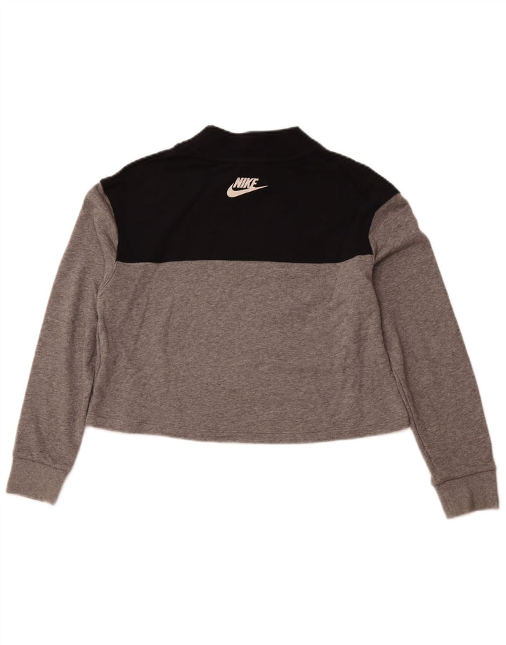 Bluza dziewczęca NIKE Crop Standard Fit 13-14 lat XL, szara