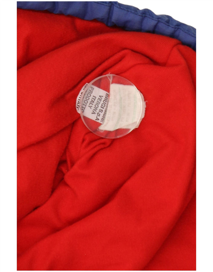 Męska kurtka narciarska Vintage Graphic Pullover UK 42 XL Niebieski poliamid
