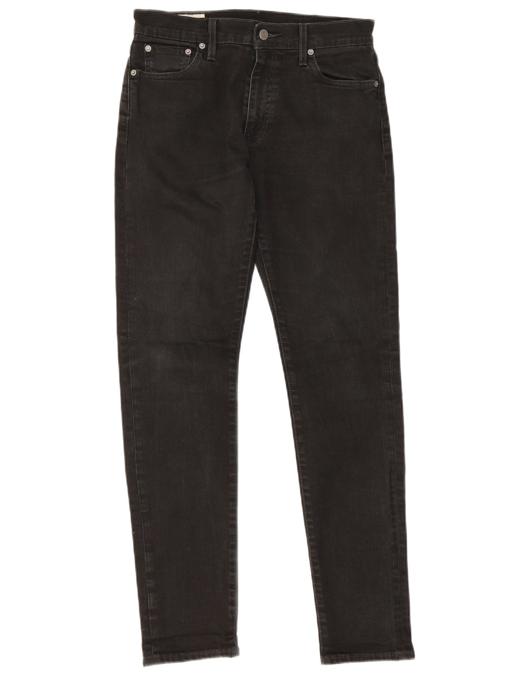 Męskie jeansy slim fit Levi's W30 L29 Czarna bawełna