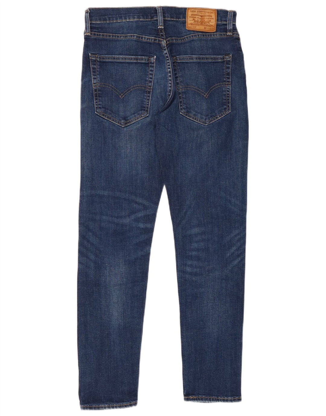 Męskie jeansy LEVI'S 512 Slim, zwężane, W30 L30, niebieska bawełna