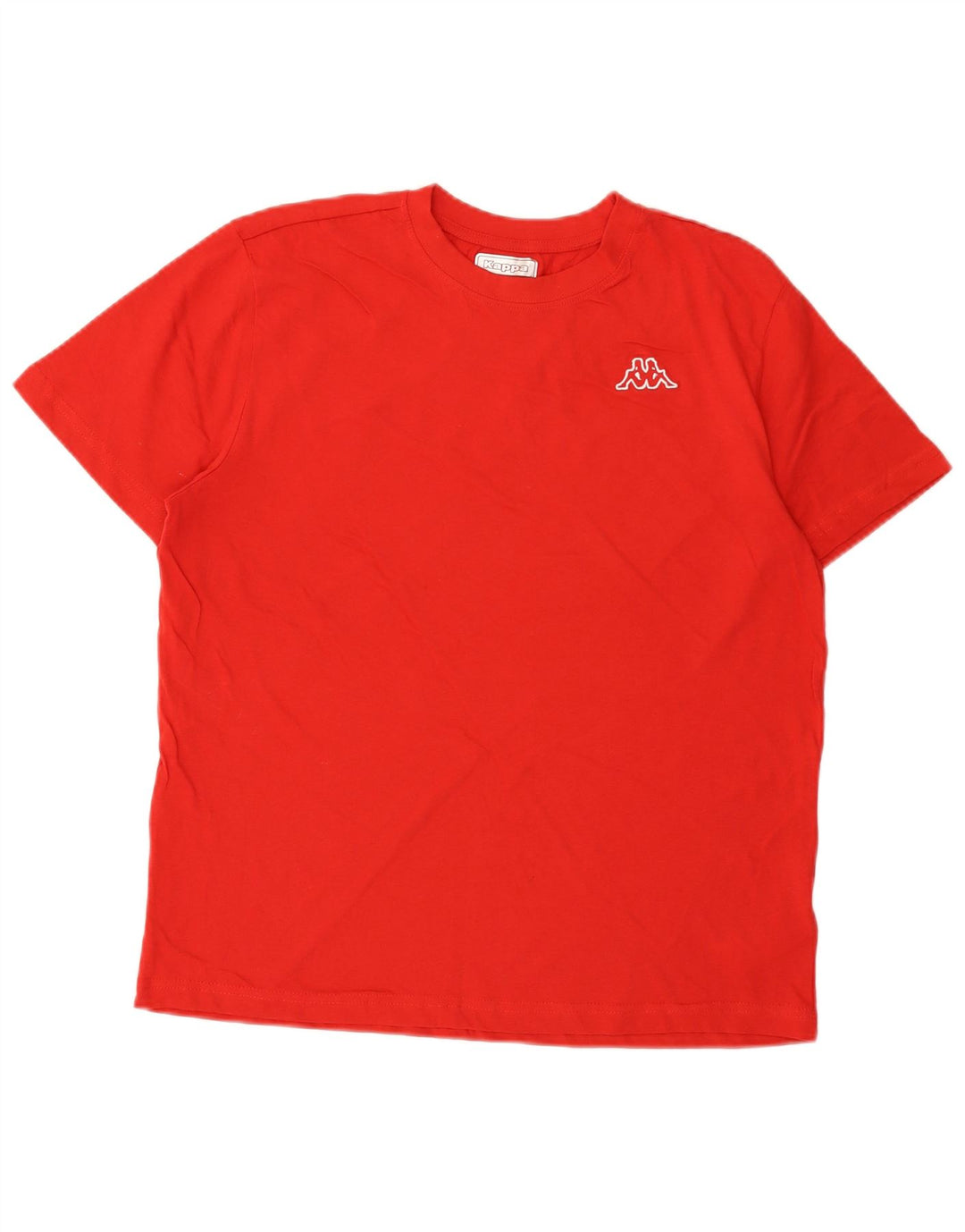 Kappa Męski T-shirt Top Duży Czerwony Bawełniany