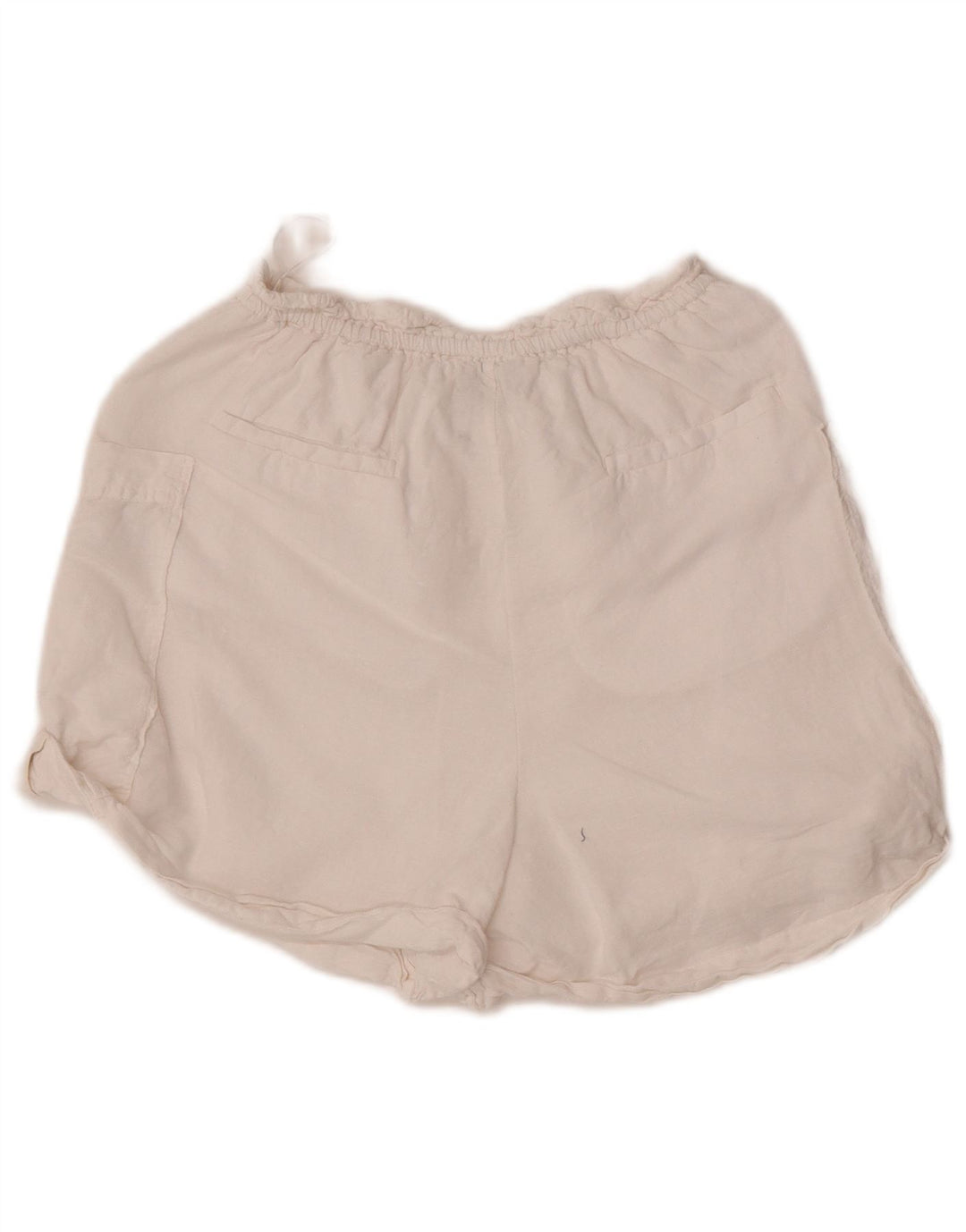 Damskie spodenki codzienne Zara XS W24 z białego lnu