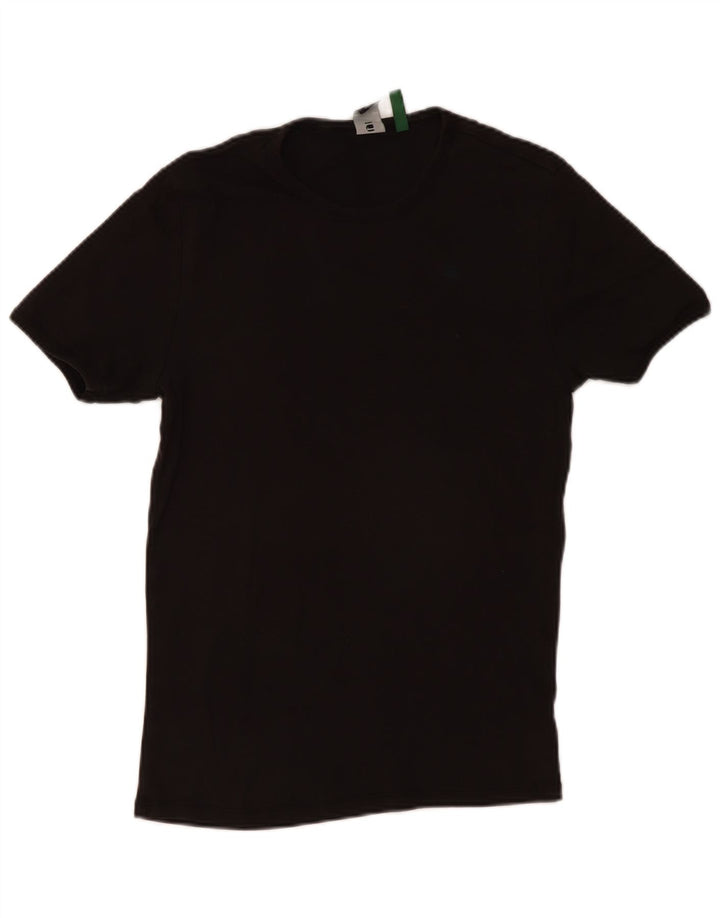 T-shirt męski G-STAR, średni czarny, bawełniany