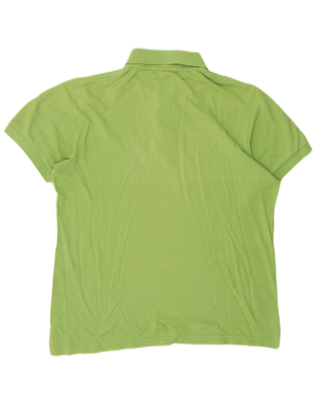 SUN68 Mens Polo Shirt Medium Green Cotton