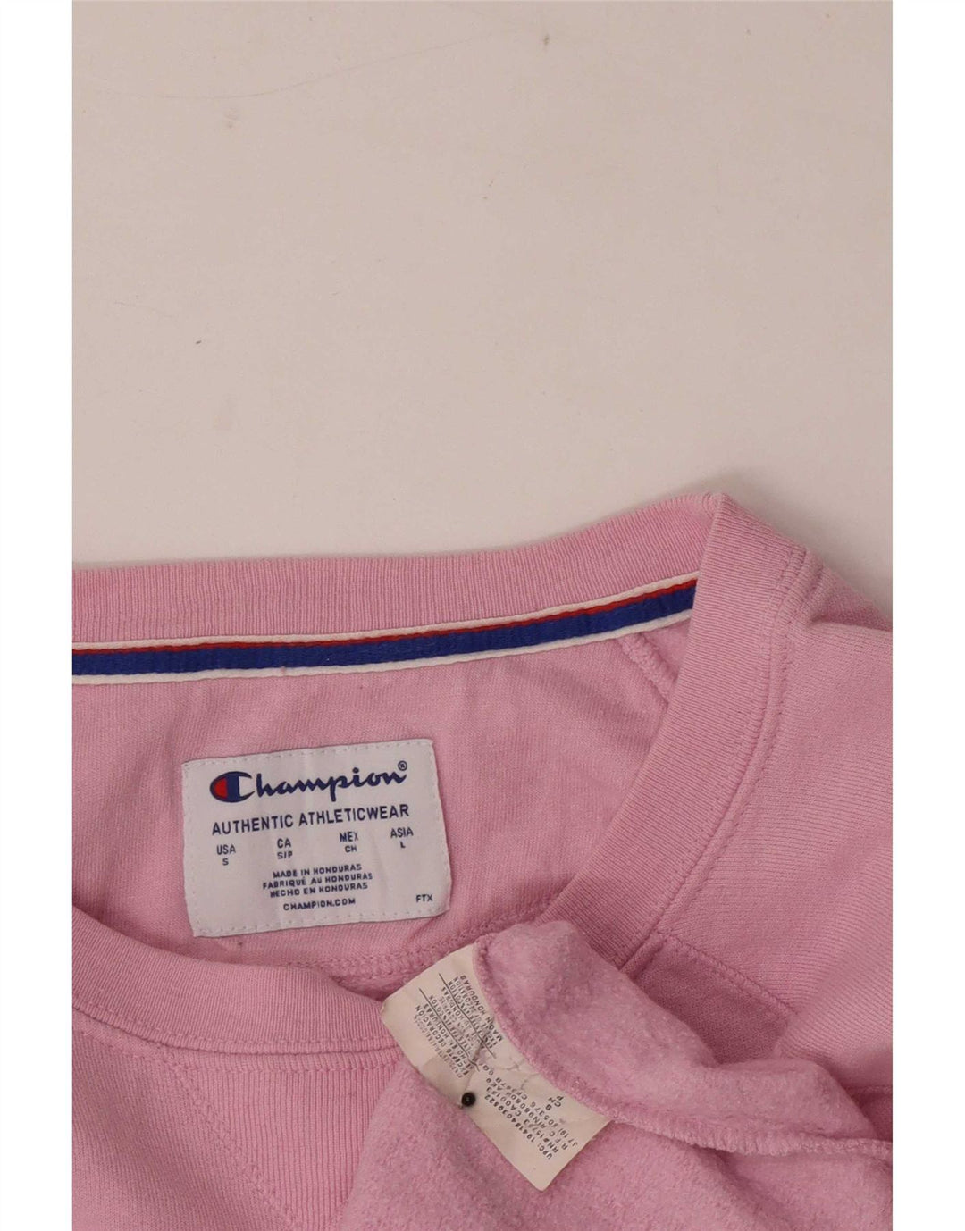 Damska bluza z grafiką Champion UK 10, mały, różowy poliester