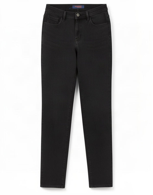 Damskie proste dżinsy Trussardi W26 L28 czarne
