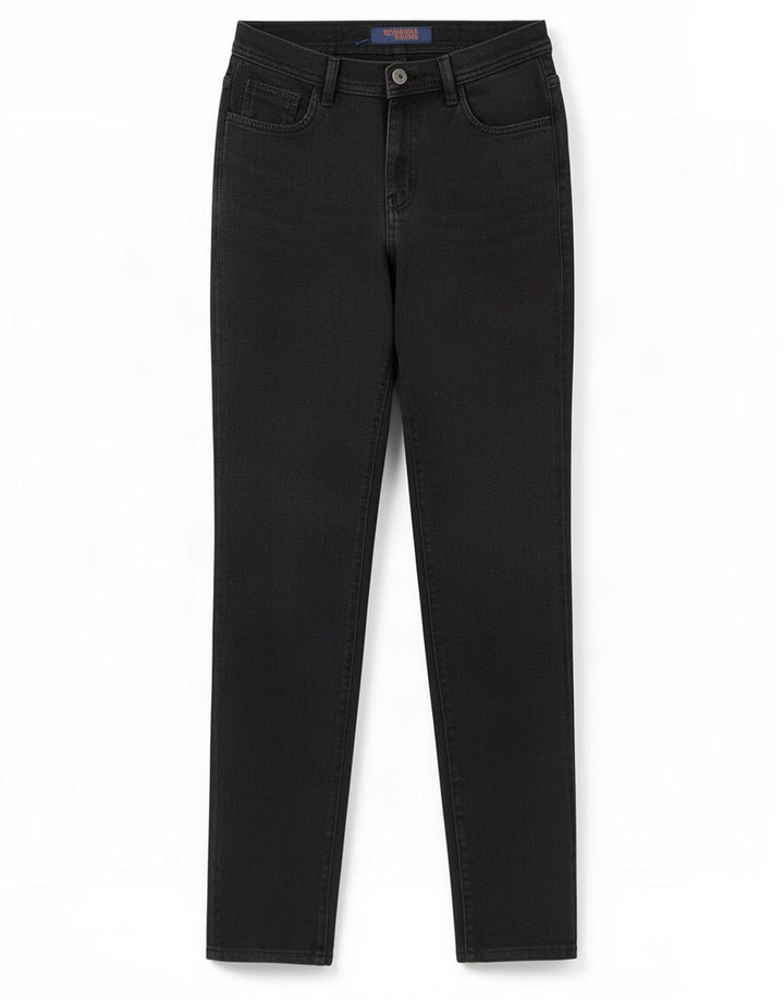Damskie proste dżinsy Trussardi W26 L28 czarne