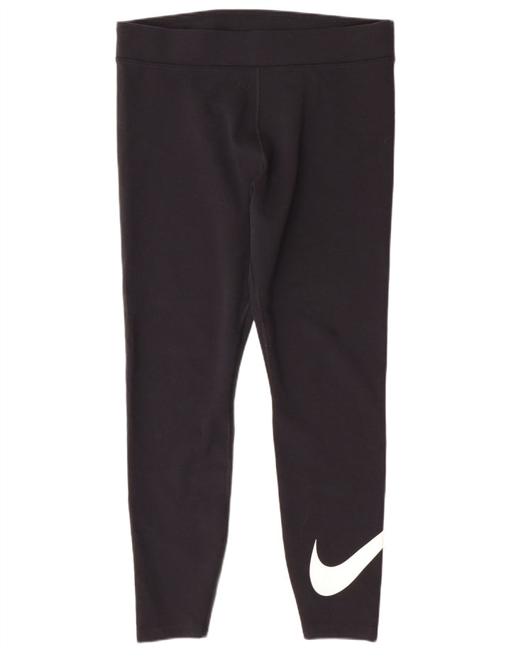 Damskie legginsy NIKE Graphic UK 18 XL, czarne, bawełniane