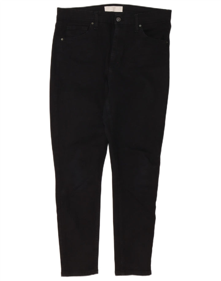 Topshop Damskie jeansy Jamie Skinny W32 L26 Czarny elastan