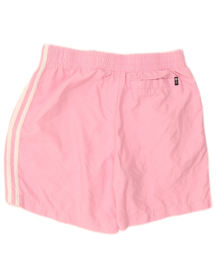 Damskie spodenki sportowe Adidas UK 12, średni róż