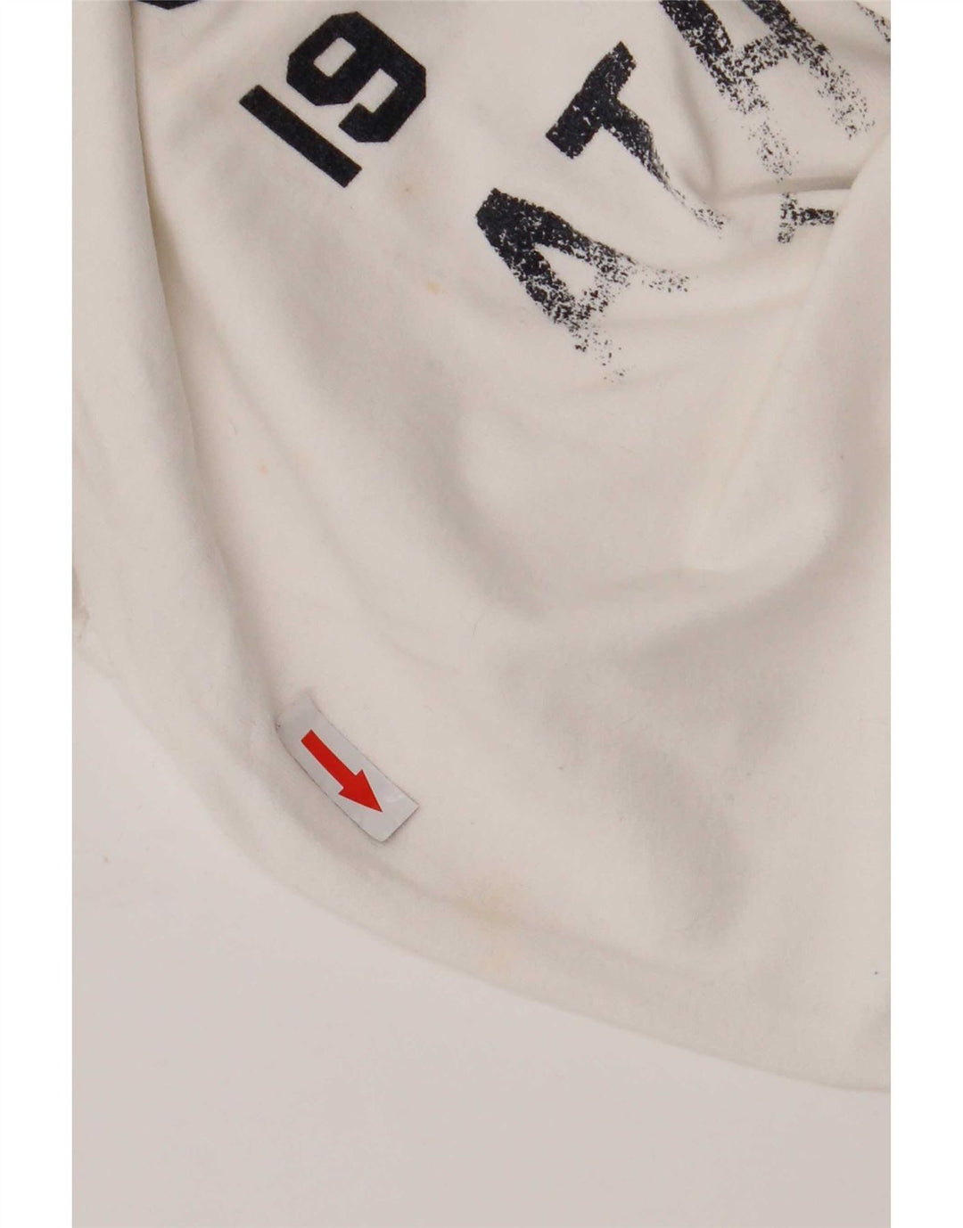 Męski T-shirt z grafiką Superdry, średni biały bawełniany