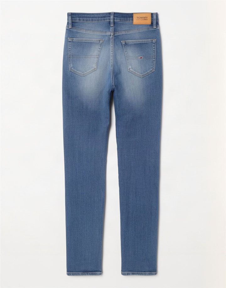 Męskie jeansy slim fit Tommy Hilfiger W30 L32 Niebieskie bawełniane