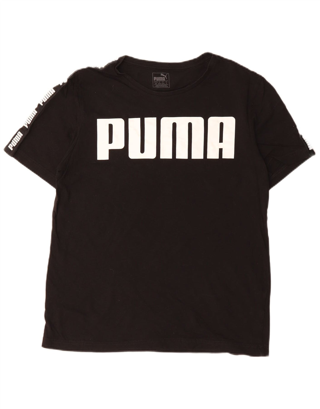 Męski T-shirt z grafiką PUMA Top UK 14 Średni Czarny
