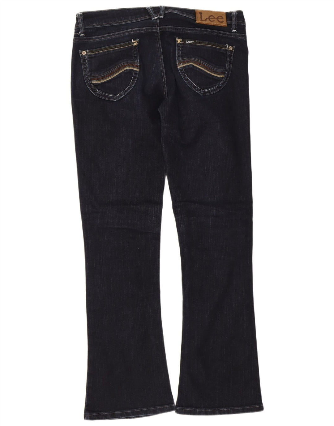 Damskie jeansy Lee Bootcut W30 L30 Granatowe, bawełniane