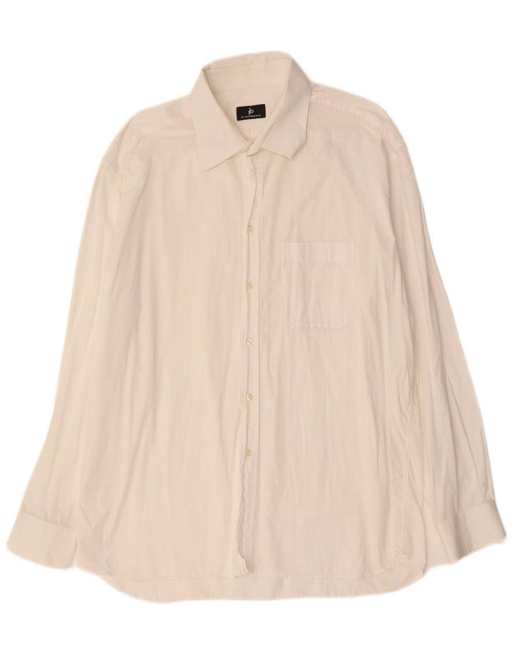 Koszula męska Roccobarocco Rozmiar 18 1/2 46 2XL Biała