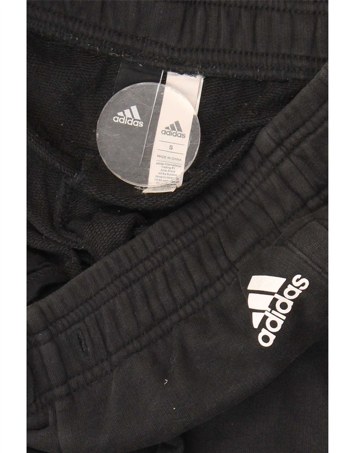 Adidas Męskie Spodnie Dresowe Joggery Małe Czarne Bawełniane