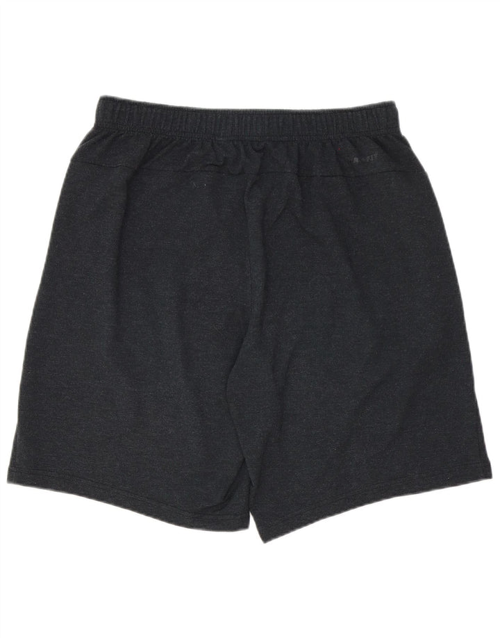 Męskie spodenki sportowe Nike Dri Fit, duże, szare, nakrapiane poliester