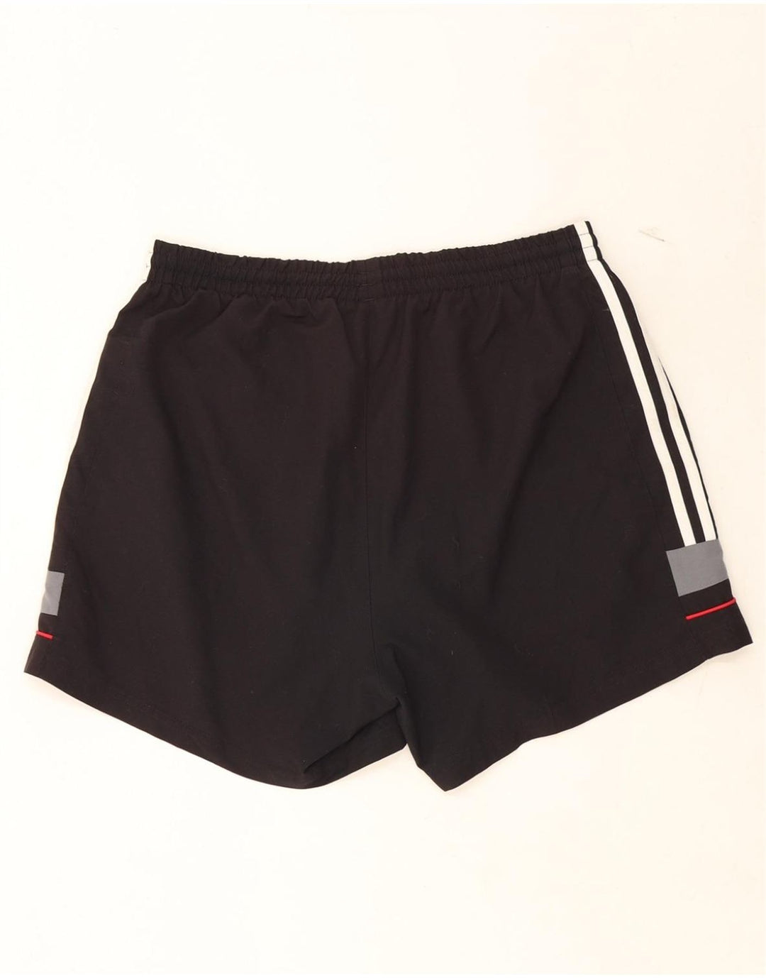 ADIDAS Mens Sport Shorts Large  Black Polyester Vintage Adidas and Second-Hand Adidas from Messina Hembry 