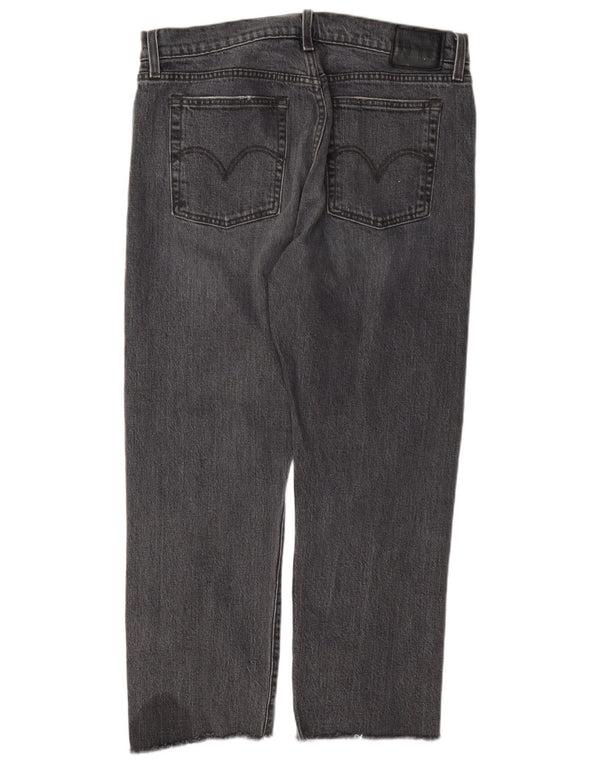 Damskie jeansy Levi's Wedgie Straight W31 L26 Szara bawełna