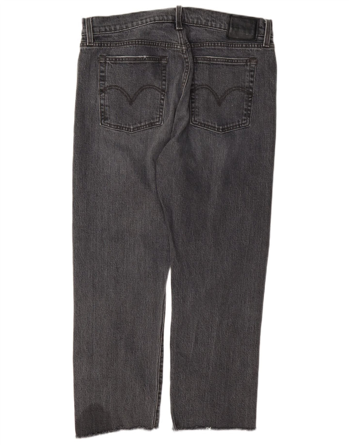Damskie jeansy Levi's Wedgie Straight W31 L26 Szara bawełna