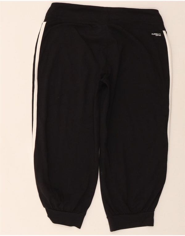 Damskie spodnie dresowe ADIDAS Climalite Joggers UK 8/10 Small Black